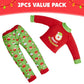 JOYIN 2 PCS Christmas Santa Ugly Sweaters for Doll, Cupcakes and Donuts Themed Naughty Christmas Doll Clothes Accessories for Holiday Room Party
