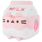 GUND Pusheen Strawbwerry Milk Sip 6-Inch Plush Toy for Ages 8+