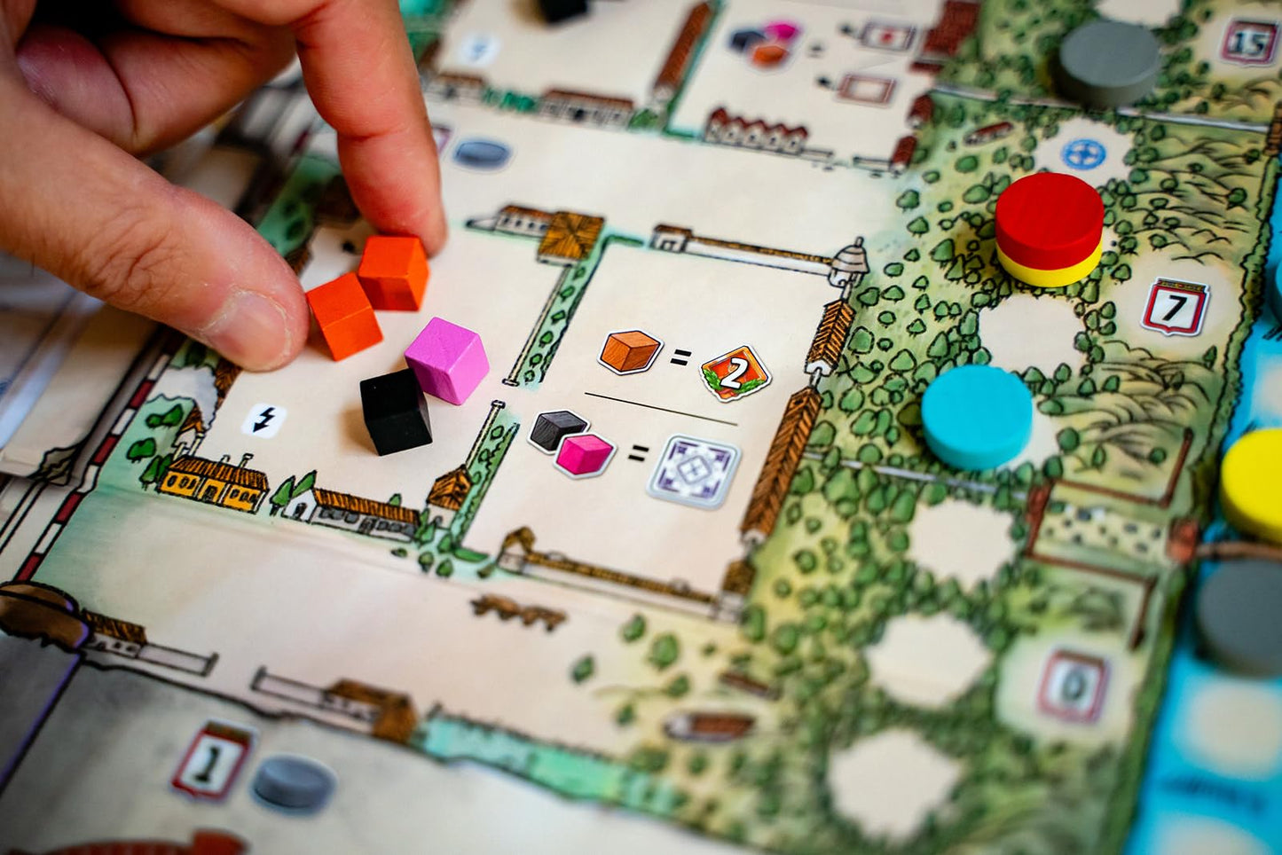 Capstone Games Stephens - The Glassmaking Card-Based Strategy Board Game for Adults, 1-4 Players, 90 Minutes, Solo Board Game, Competitive Resource