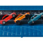 Hot Wheels Strasse, Autobahn, Autostrasse Container Set, 5 1:64 Scale Cars in Collectible Container, Metal/Metal & RealRiders, for Collectors