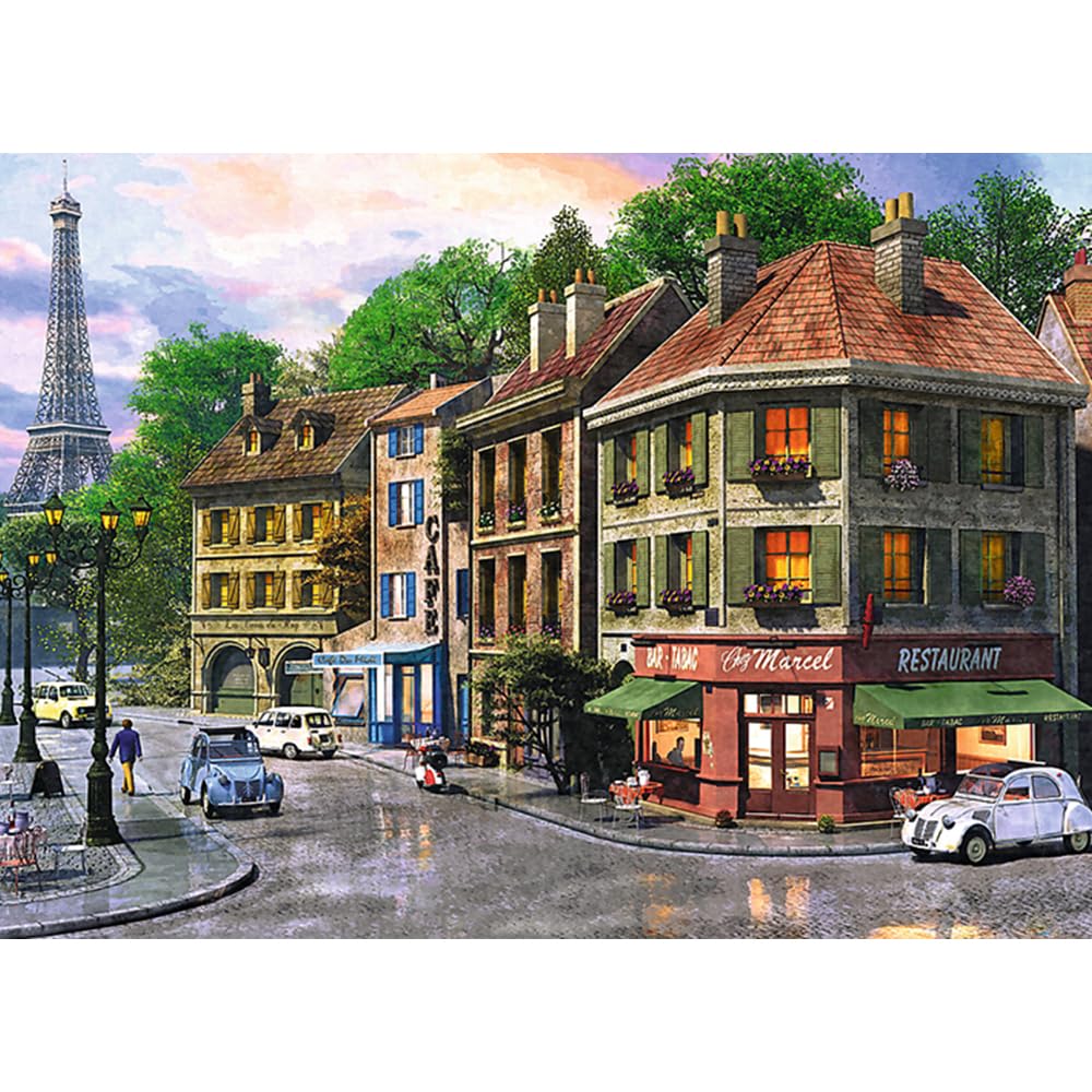 Trefl Street of Paris - 6000 Piece Puzzle 53.5"x 37.8"