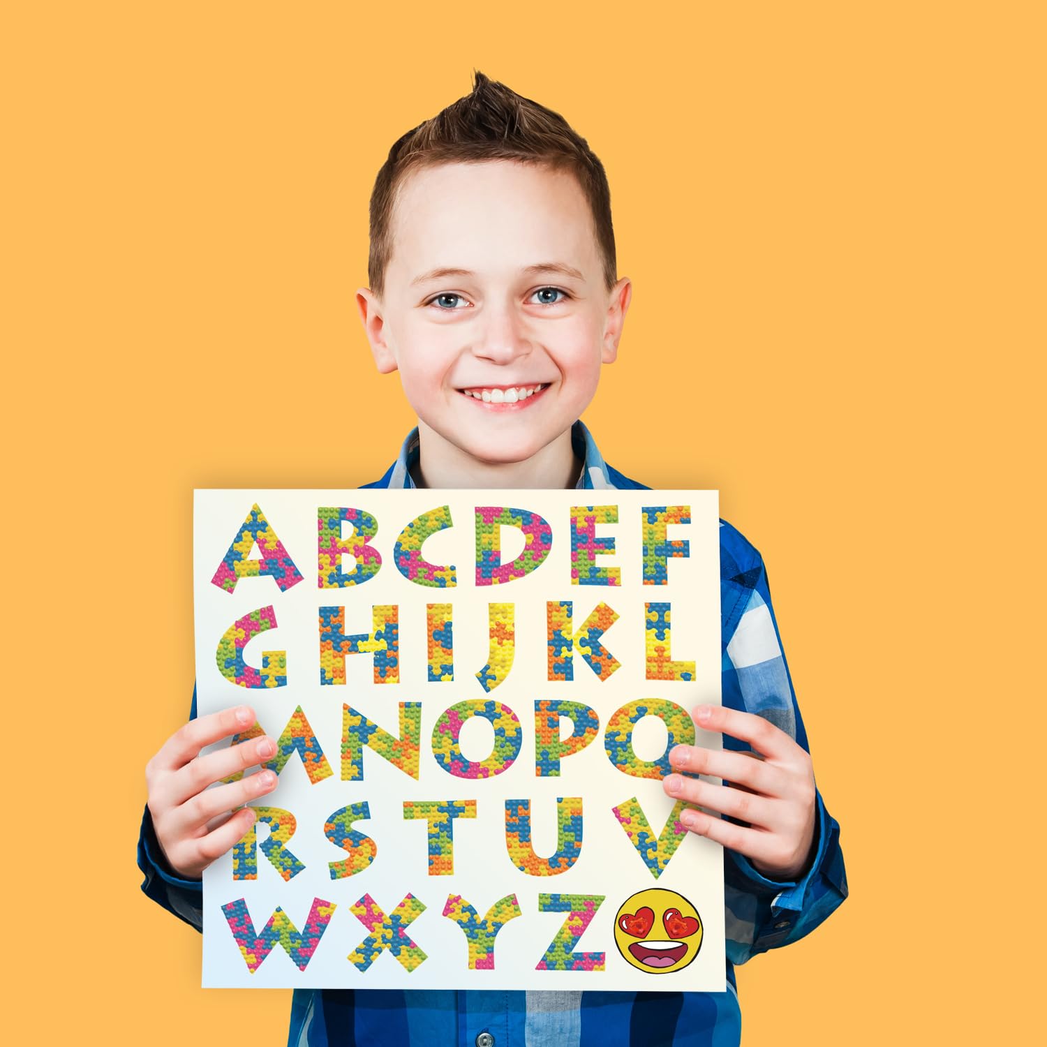 DIAMOND DOTZ Puzzle Alphabet Diamond Painting Kits for Adults - Diamond Art Kits a Relaxing Creative Craft Kit with Dotz Gems 11x11