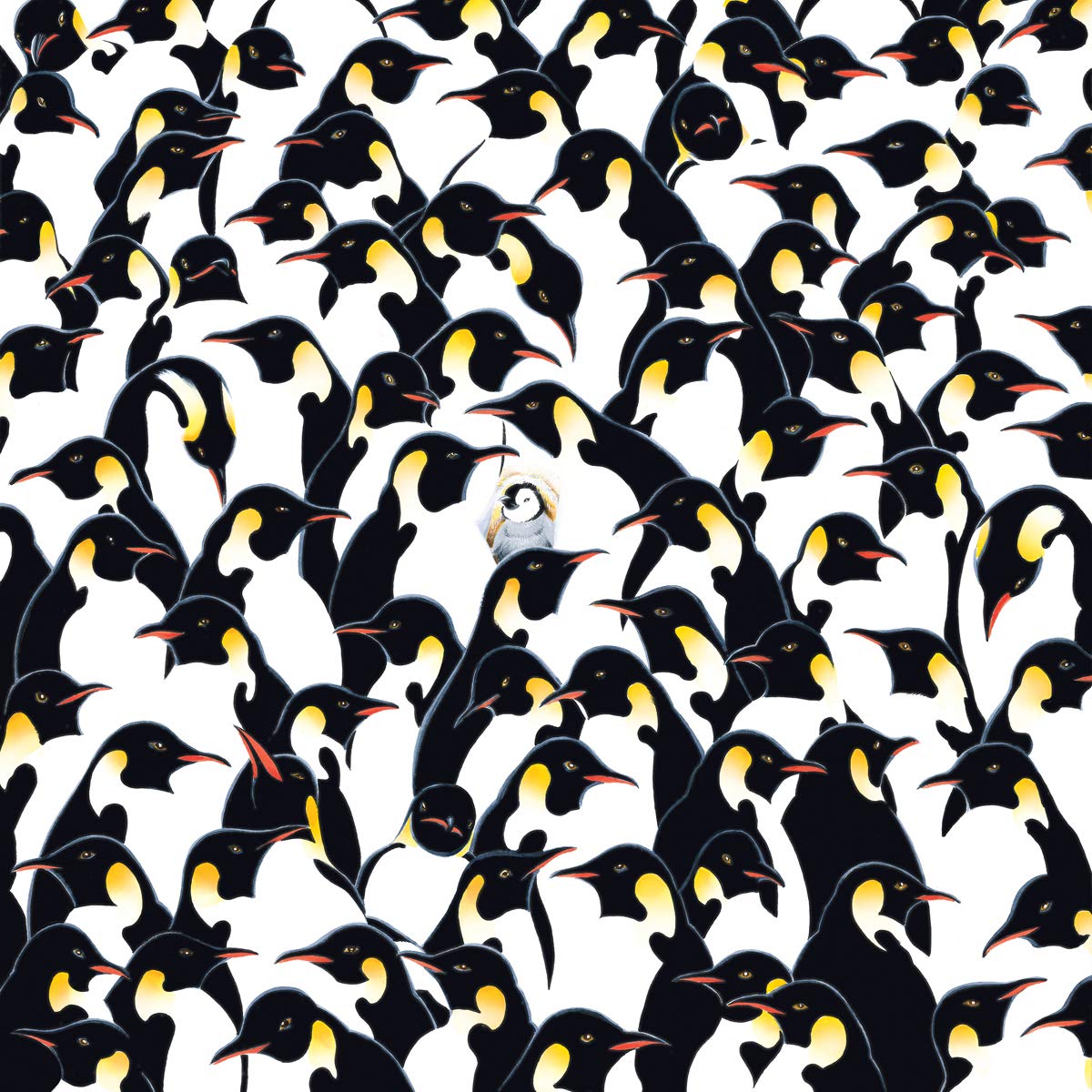 TDC Games World’s Most Difficult Jigsaw Puzzle - Penguins - 500 Pieces Double Sided - 15 in