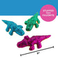 Fun Express Plush Alligator - Toys - VBS Vacation Bible School Supplies/Decor - 12 Pieces