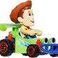 Hot Wheels RacerVerse, Set of 4 Die-Cars 1:64 Scale Toy Cars Optimized for Driving on Tracks with Pop Culture Characters as Drivers