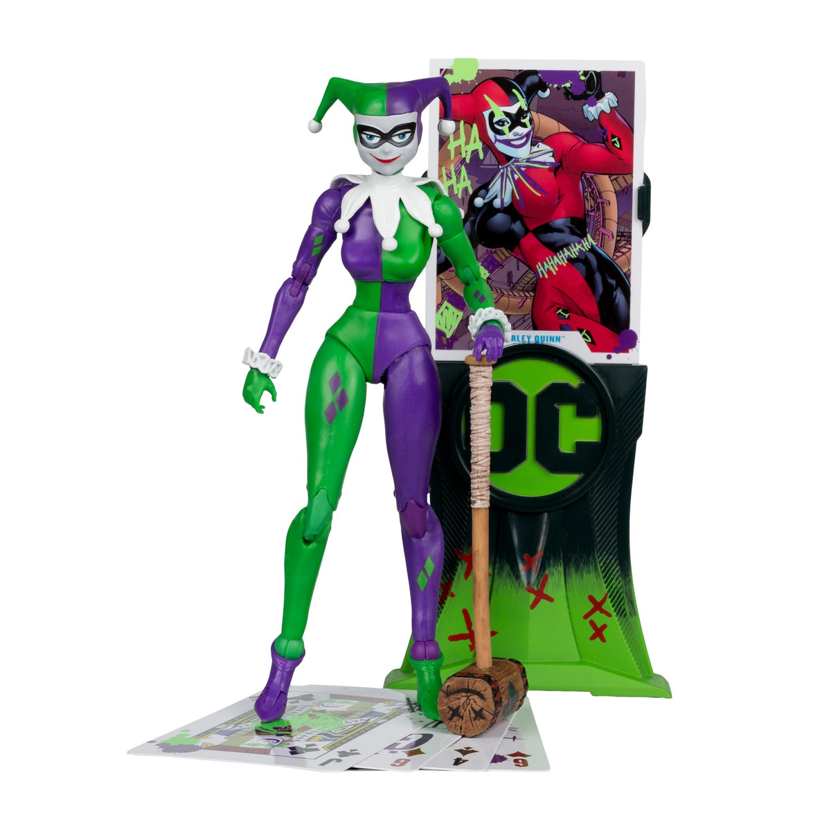 DC Multiverse DC Classics 7" Figure - Jokerized Harley Quinn Gold Label