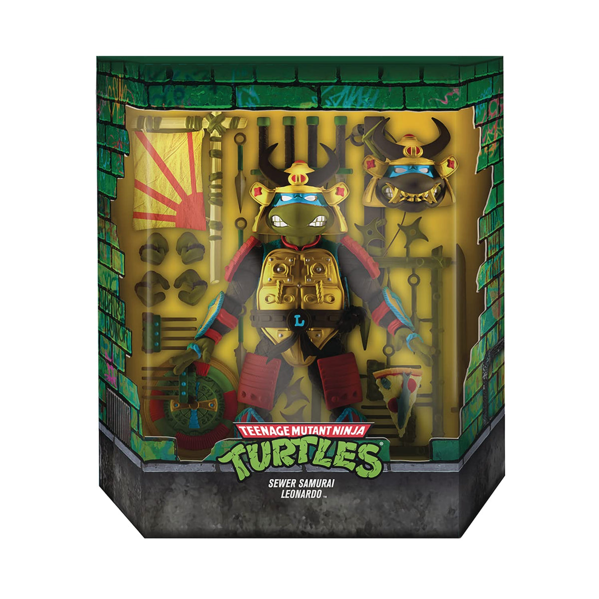 Teenage Mutant Ninja Turtles Ultimates: Leo the Sewer Samurai Action Figure