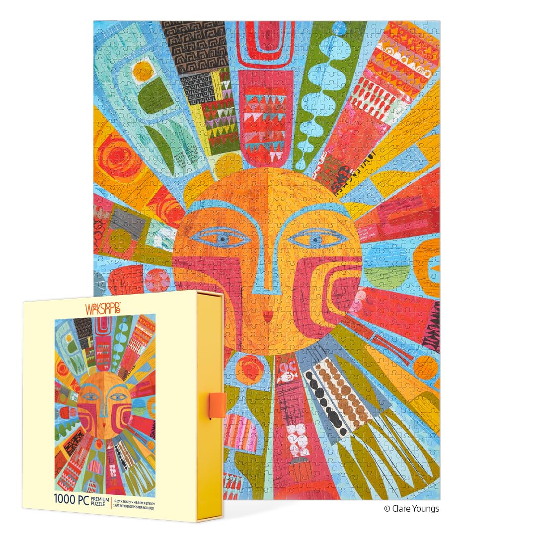 WerkShoppe Sun Collage 1000 Piece Jigsaw Puzzle