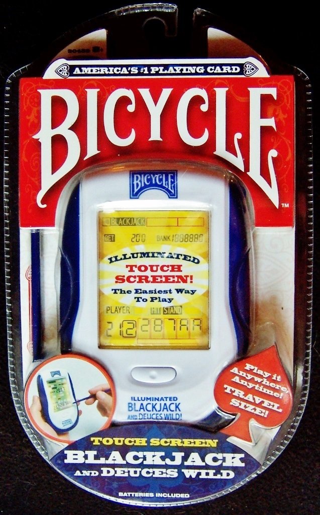 Techno Source Bicycle Illuminated Touch Screen Blackjack and Deuces Wild