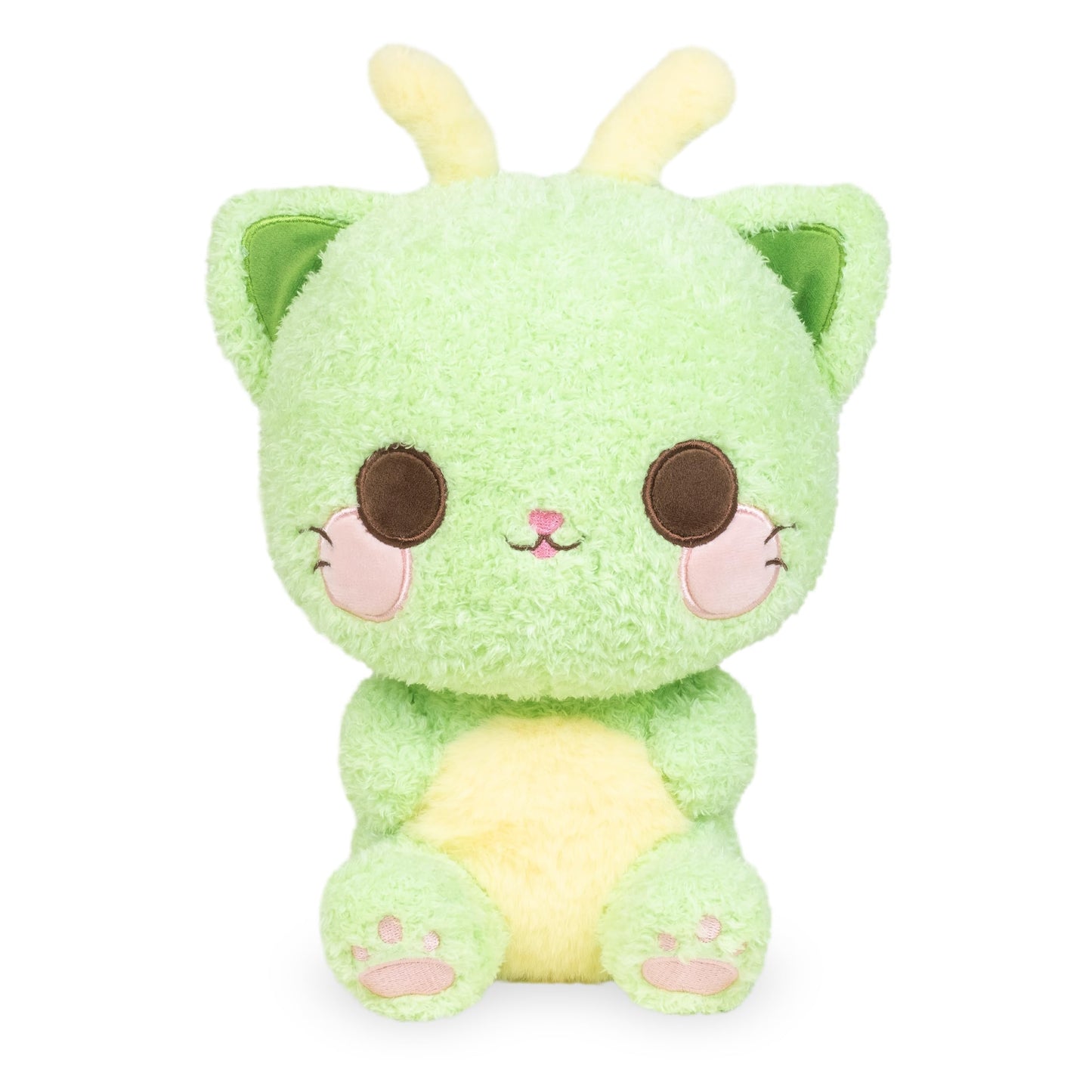 PlushGoals Flutter the Cat-tipillar - Kawaii Plush Cat Caterpillar, 10"