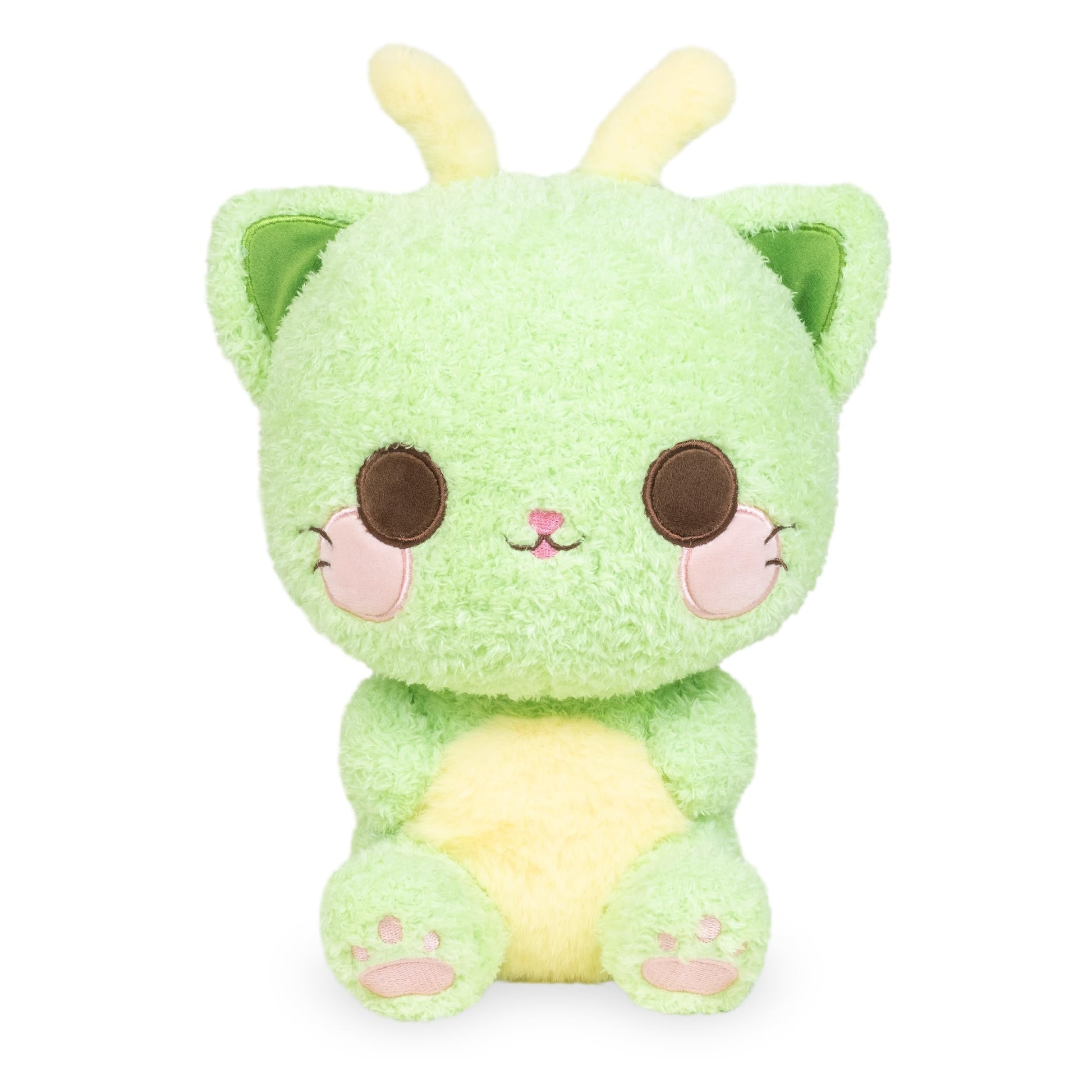 PlushGoals Flutter the Cat-tipillar - Kawaii Plush Cat Caterpillar, 10"