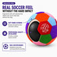 The House Ball - The Original Soft and Safe Indoor Soccer Ball Size 4 - Created for Inside Your Home and Yard - Won't Scuff Your Walls - Realistic