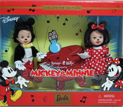 Barbie Disney Tommy & Kelly Dressed As Mickey & Minnie Collector Edition (2002)
