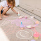 Melissa & Doug Ice Cream & Cake Chalk Set, 12-Piece Sidewalk Art Kit