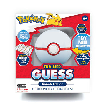 Ultra Pro Pokémon Trainer Guess Sinnoh Toy - Guess that Pokémon! Fun for Board Game & TCG Fans - Magic The Gathering, Card Binder - Challenge Friends
