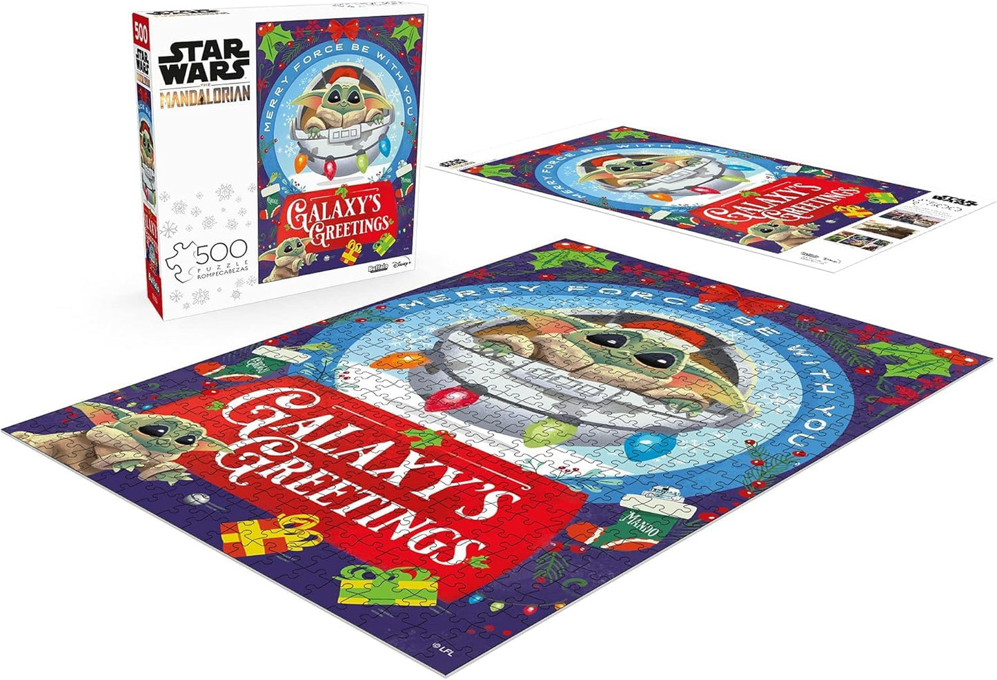 Buffalo Games - Star Wars™ Galaxy's Greetings - 500 Piece Puzzle for Adults