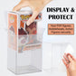 Premium 0.5mm 10 Pack Protective Display Box Compatible with Funko Pops- Crystal Clear PET Plastic Case - Fits Standard 4-Inch Vinyl Figures