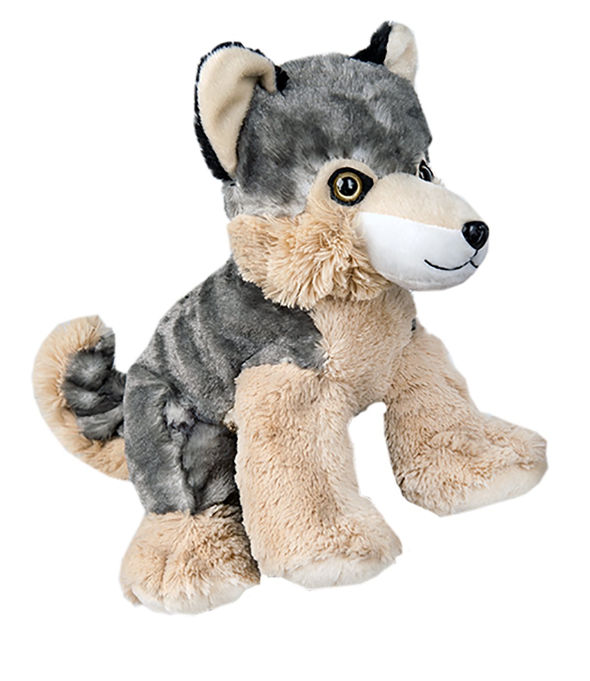 Stuffems Toy Shop Make Your Own Stuffed Animal Mini 8 Inch Timber the Wolf Kit - No Sewing Required!