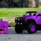 Girlmazing 1:16 Jeep Wrangler RC Radio Control Cars, Toys for Kids (Purple)