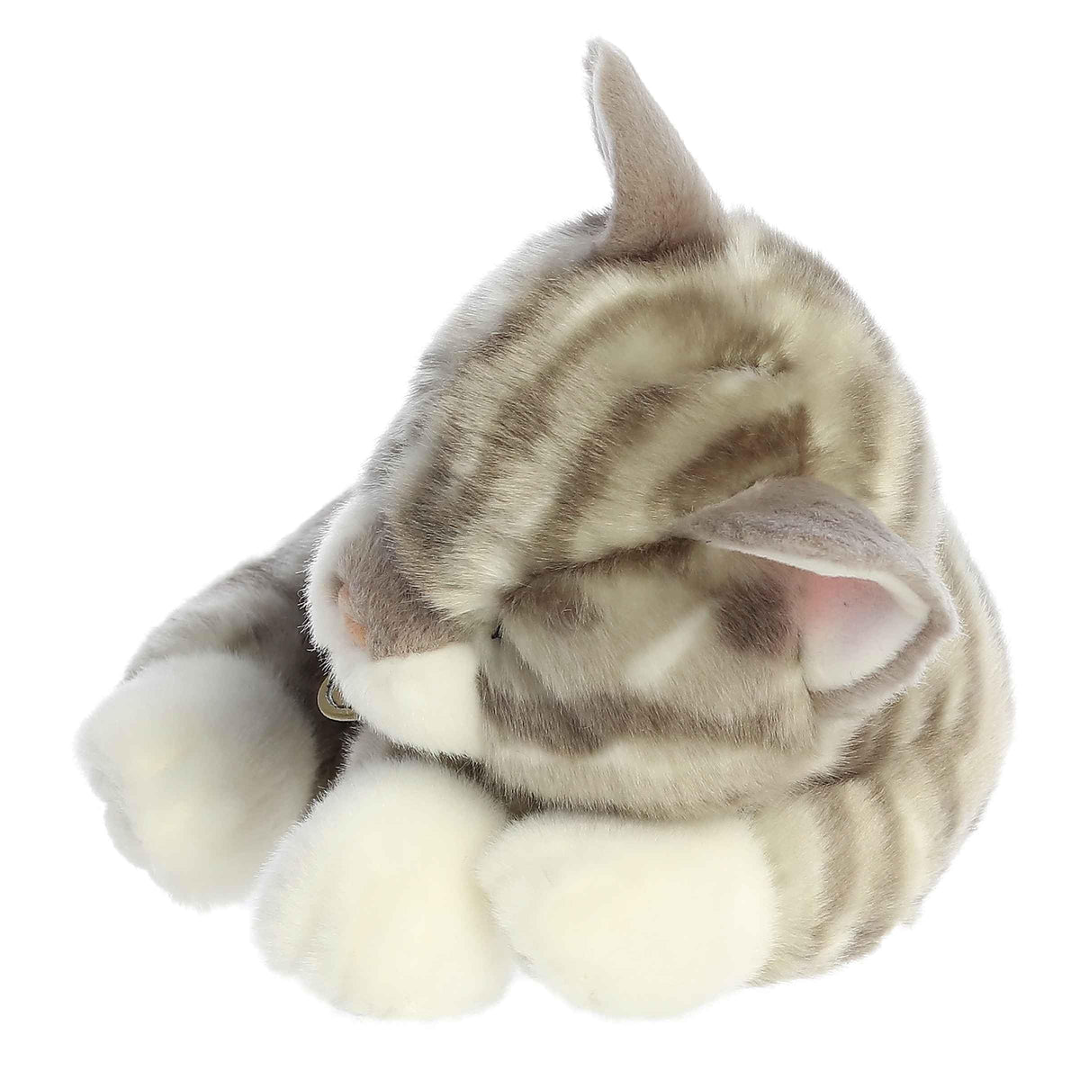 Aurora Miyoni Tots 10" Sleepy Gray Tabby Kitten Adorable Stuffed Animal