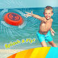 JA-RU Marvel Avengers & Spiderman Water Frisbee Soaker (4 Frisbees Assorted) Rubber Disc Water Toys for Kids & Adult. Outdoor Pool Toy & Beach Ball