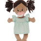 Love, Stella Soft Baby Doll for 1 + Year Old by Manhattan Toy - Beige with Brown Pigtails
