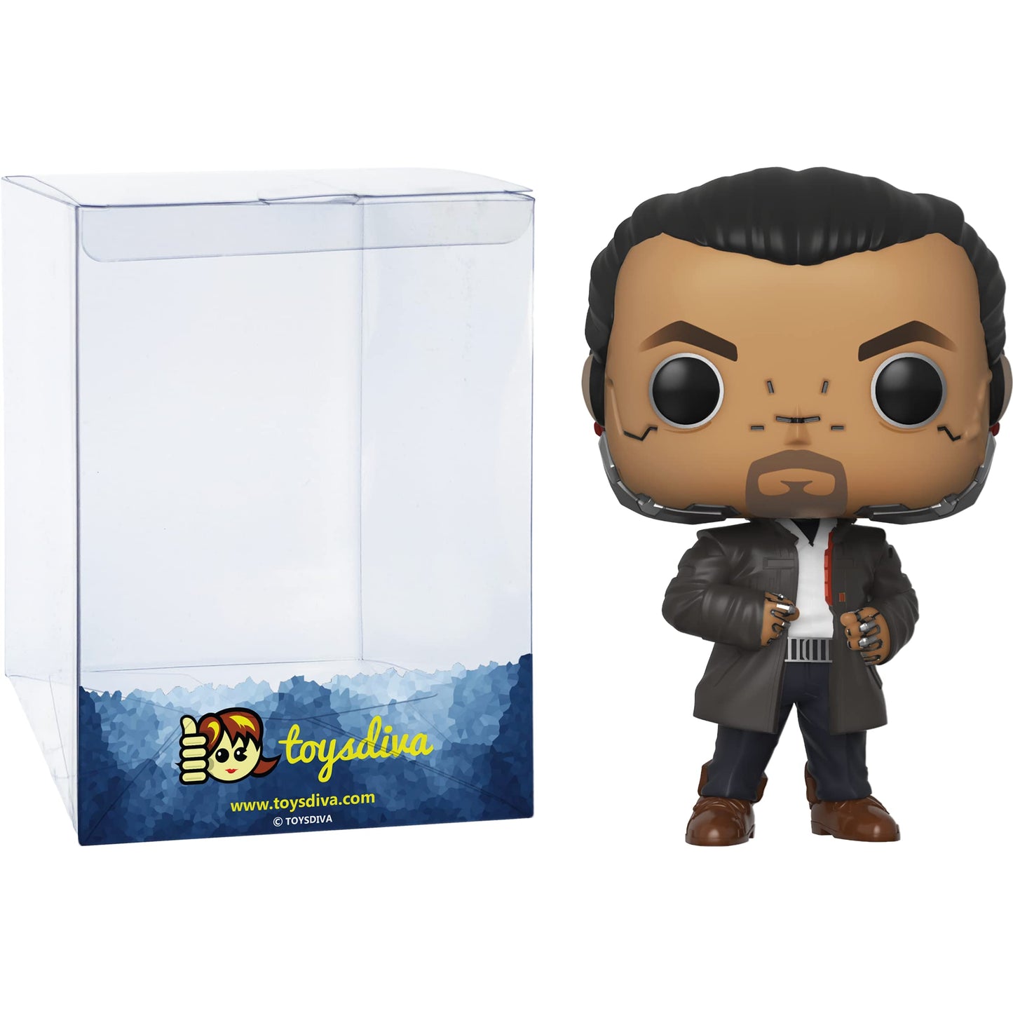 Funko Takemura: P o p ! Games Vinyl Figurine Bundle with 1 Compatible 'ToysDiva' Graphic Protector (589-47160 - B)