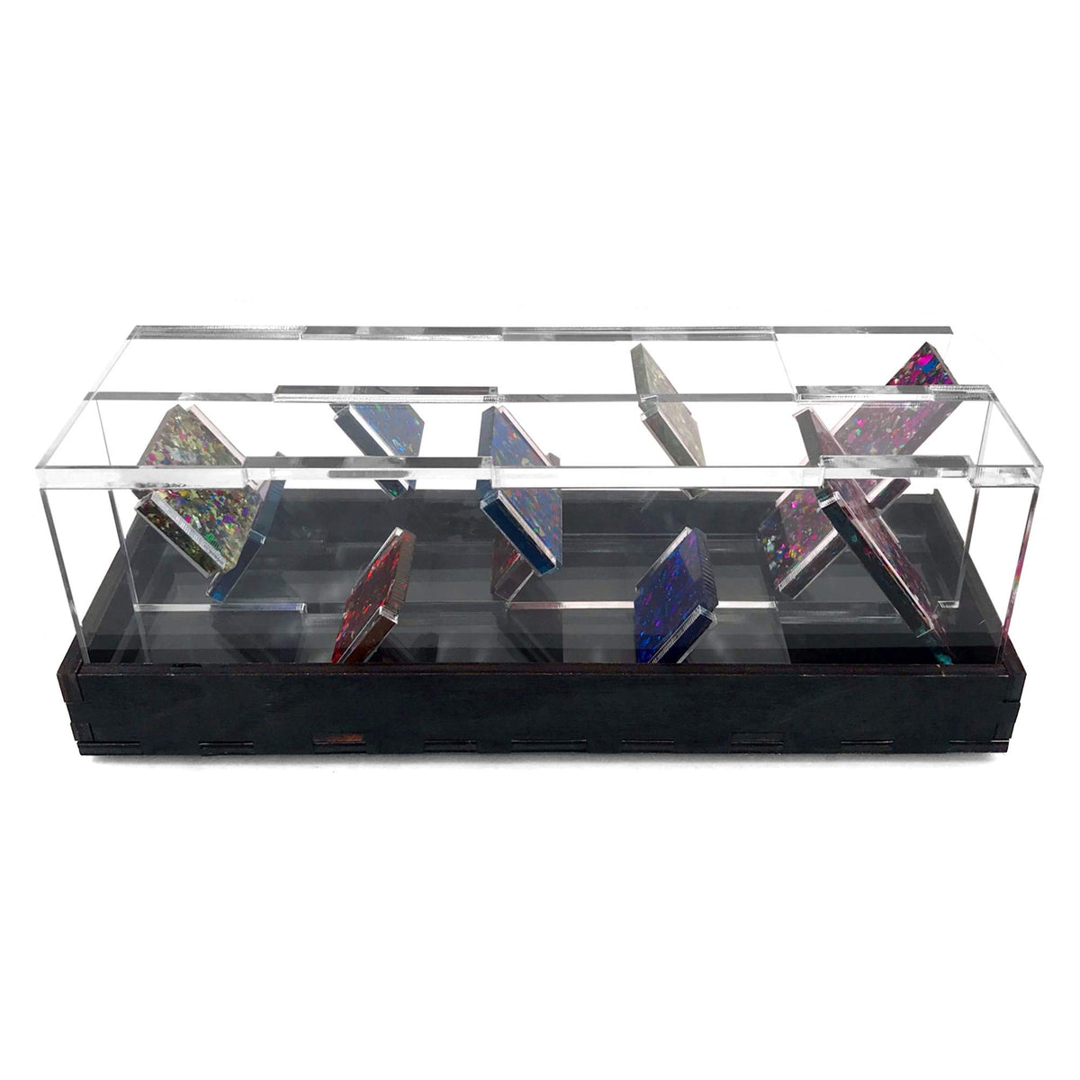 C4Labs Colour Lux Dueling Dice Tower - Battling Colors (Red/Blue)
