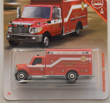 Matchbox Rescue Series International TERRASTAR 9/20, RED