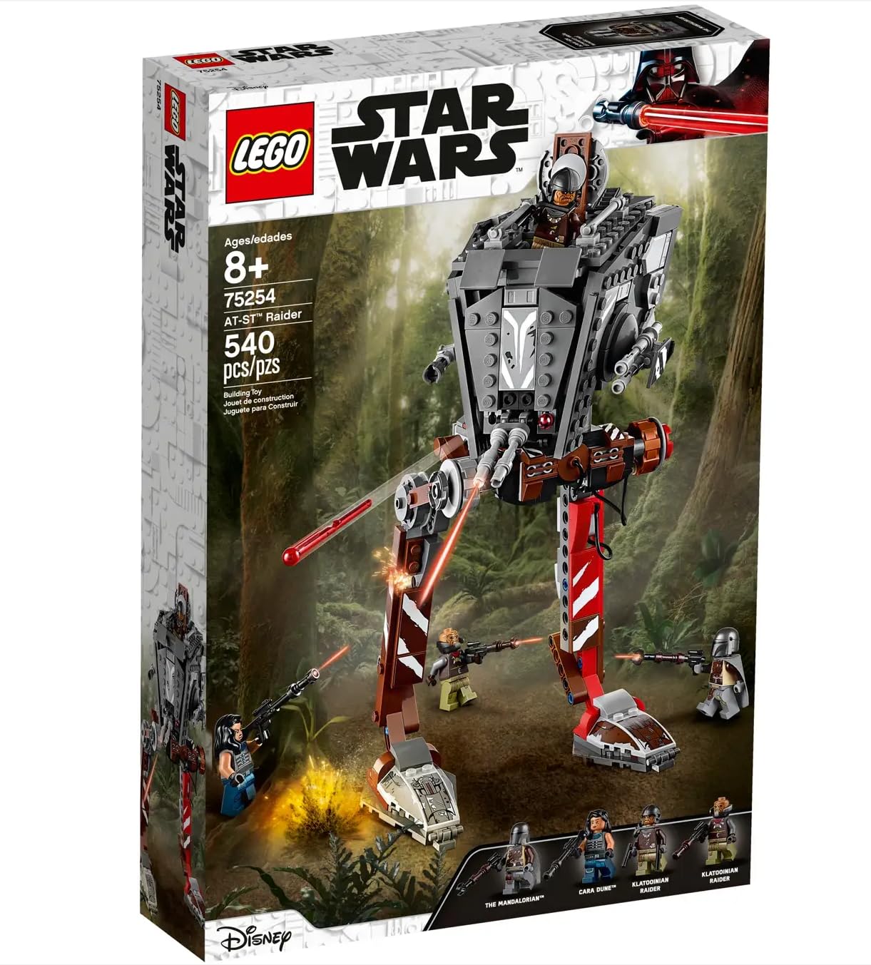 LEGO Star Wars 75254 at-ST Raider from The Mandalorian (540 Pieces)
