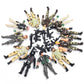 Liberty Imports 12 Pack: US Military Toy Soldiers Playset Army Men Action Figures with Realistic Weapons Gear Combat Accessories for Kids Pretend