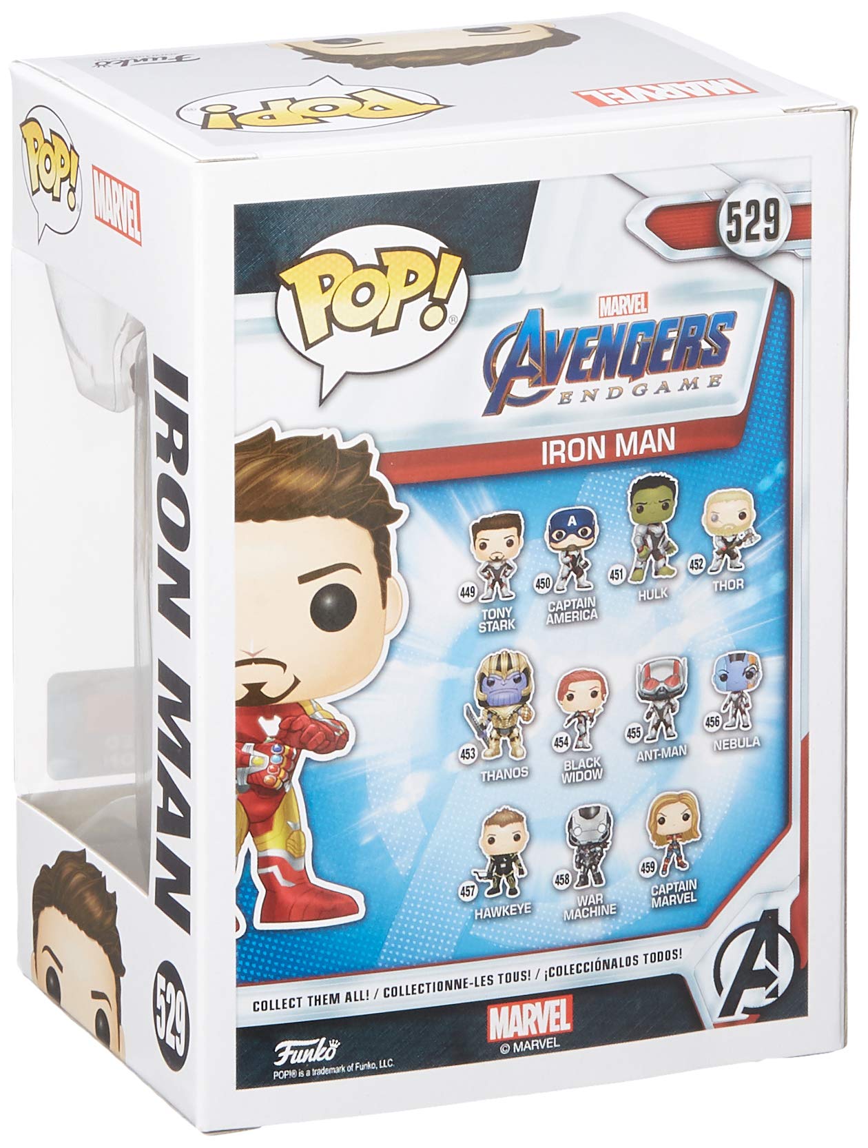 Funko Pop! Marvel: Avengers Endgame - Tony Stark (Iron Man 3) with Gauntlet, Fall Convention Exclusive