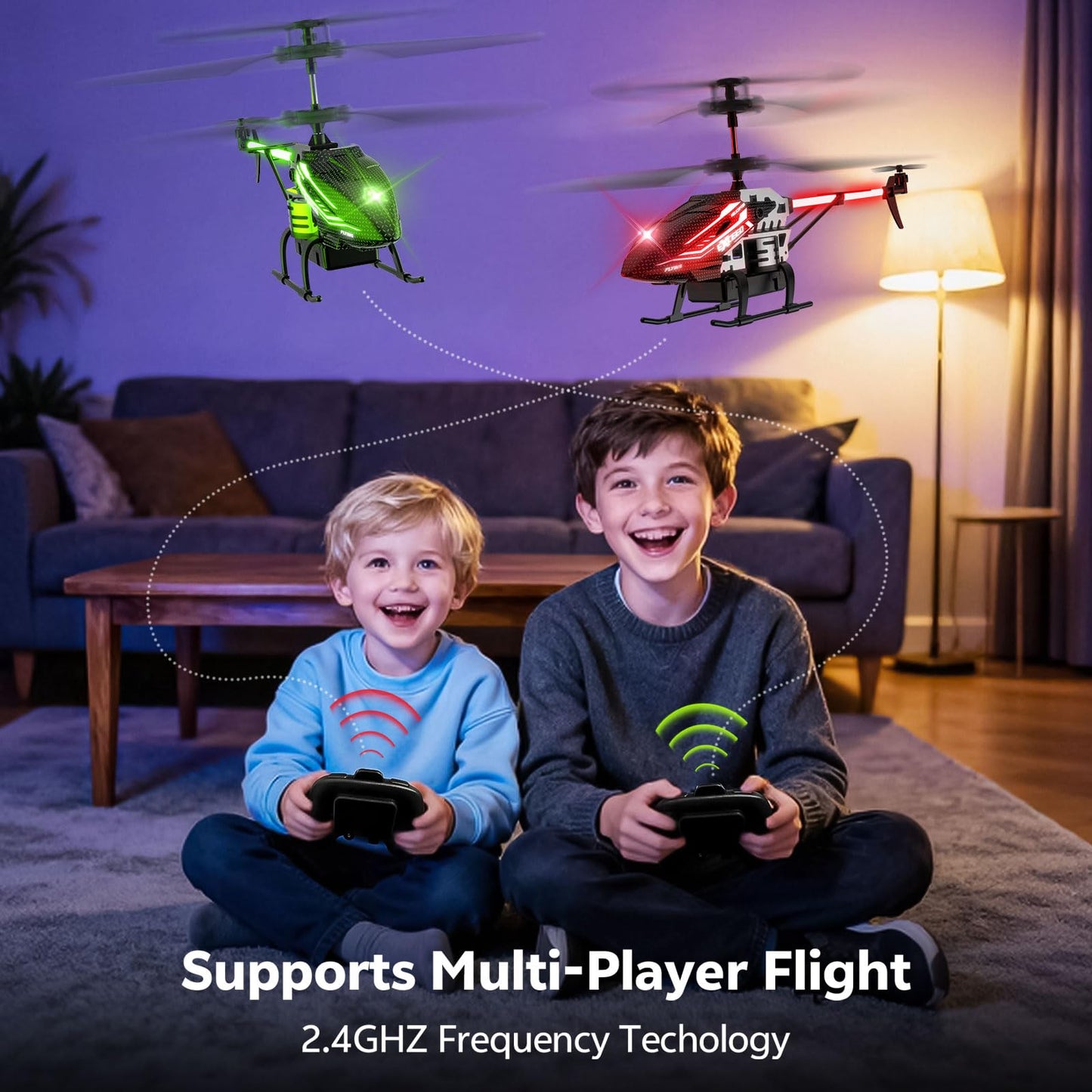 jikuva RC Helicopter, Remote Control Helicopter for Kids & Beginners