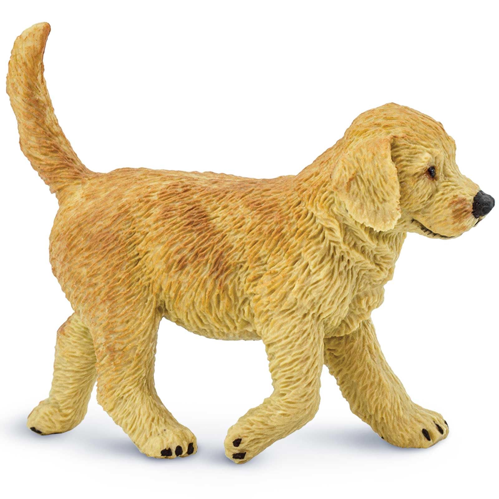 Safari Ltd. Golden Retriever Puppy Figurine - Hand-Painted, Lifelike 2.75" Model Figure - Fun and Educational Toy for Boys, Girls & Kids Ages 1+