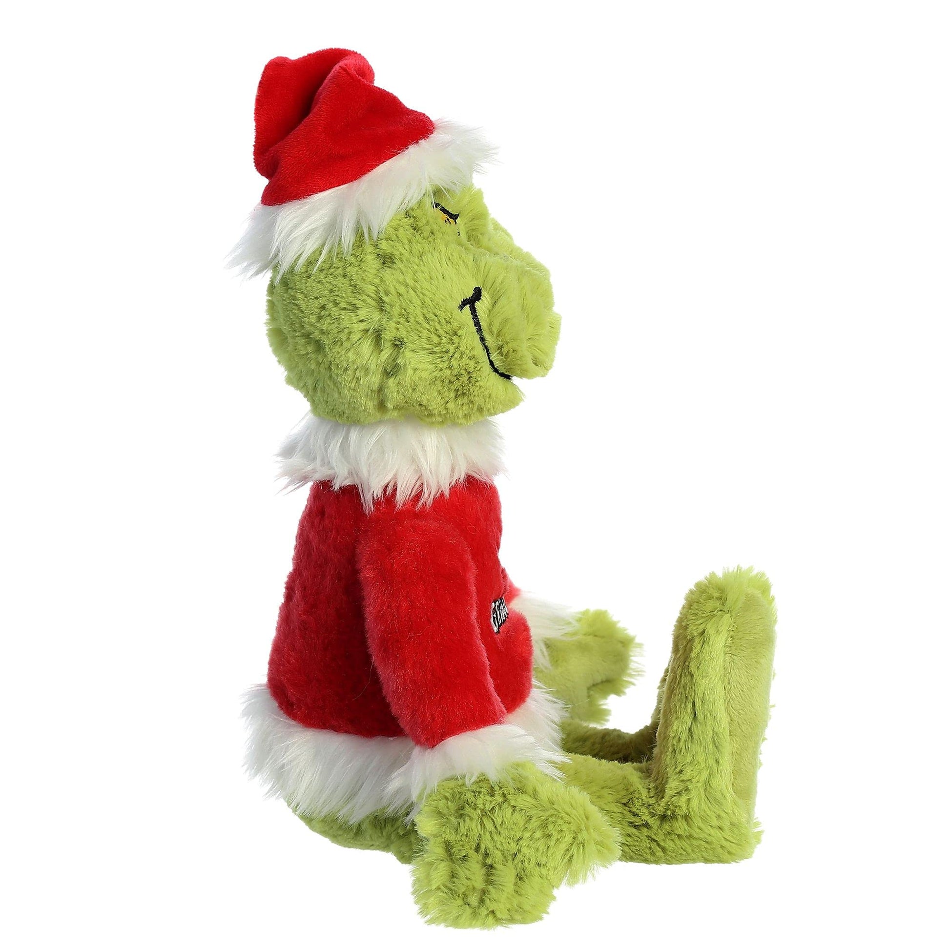 Aurora® Whimsical Dr. Seuss™ Merry Grinchmas Grinch Stuffed Animal - Officially Licensed Plush for Imaginative Play - Perfect for Kids and Adults