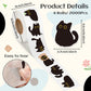 DSjuedui Black Cat 4 Roll Stickers - 2000Pcs Funny Cute Cartoon Meme Decorative Decals for Girls Boys Water Bottles Guitar Skateboard Laptop Kids