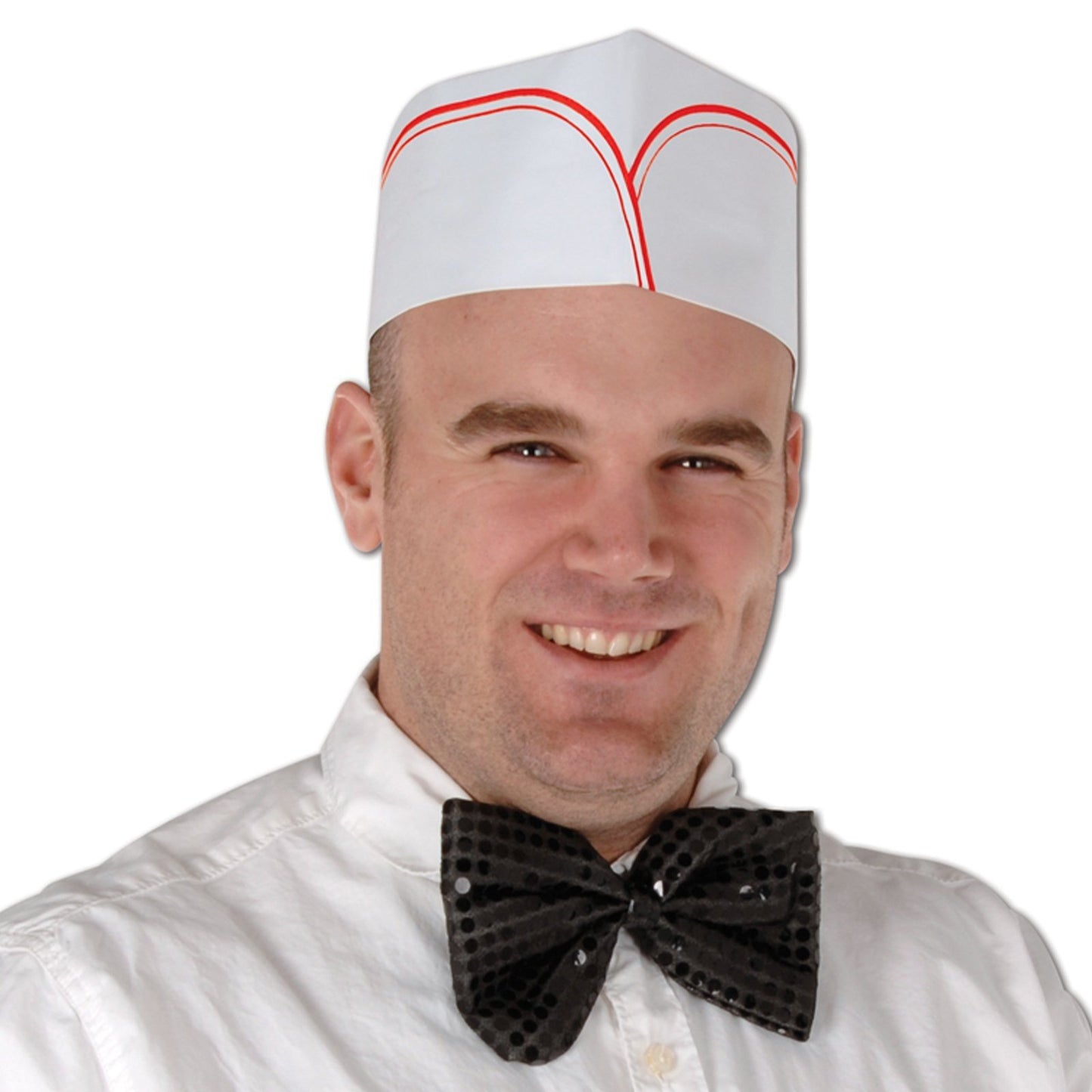 Soda Jerk Hats Party Accessory (1 Count) (4/Pkg)