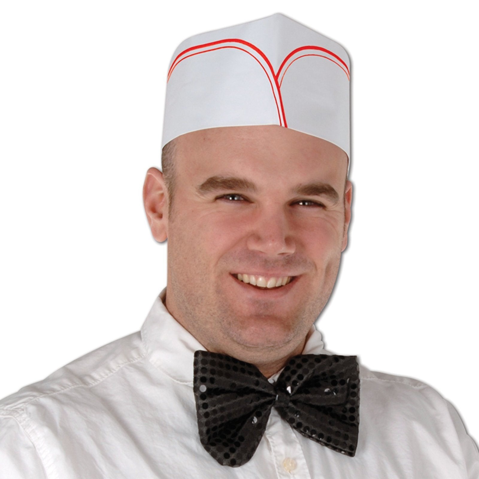 Soda Jerk Hats Party Accessory (1 Count) (4/Pkg)