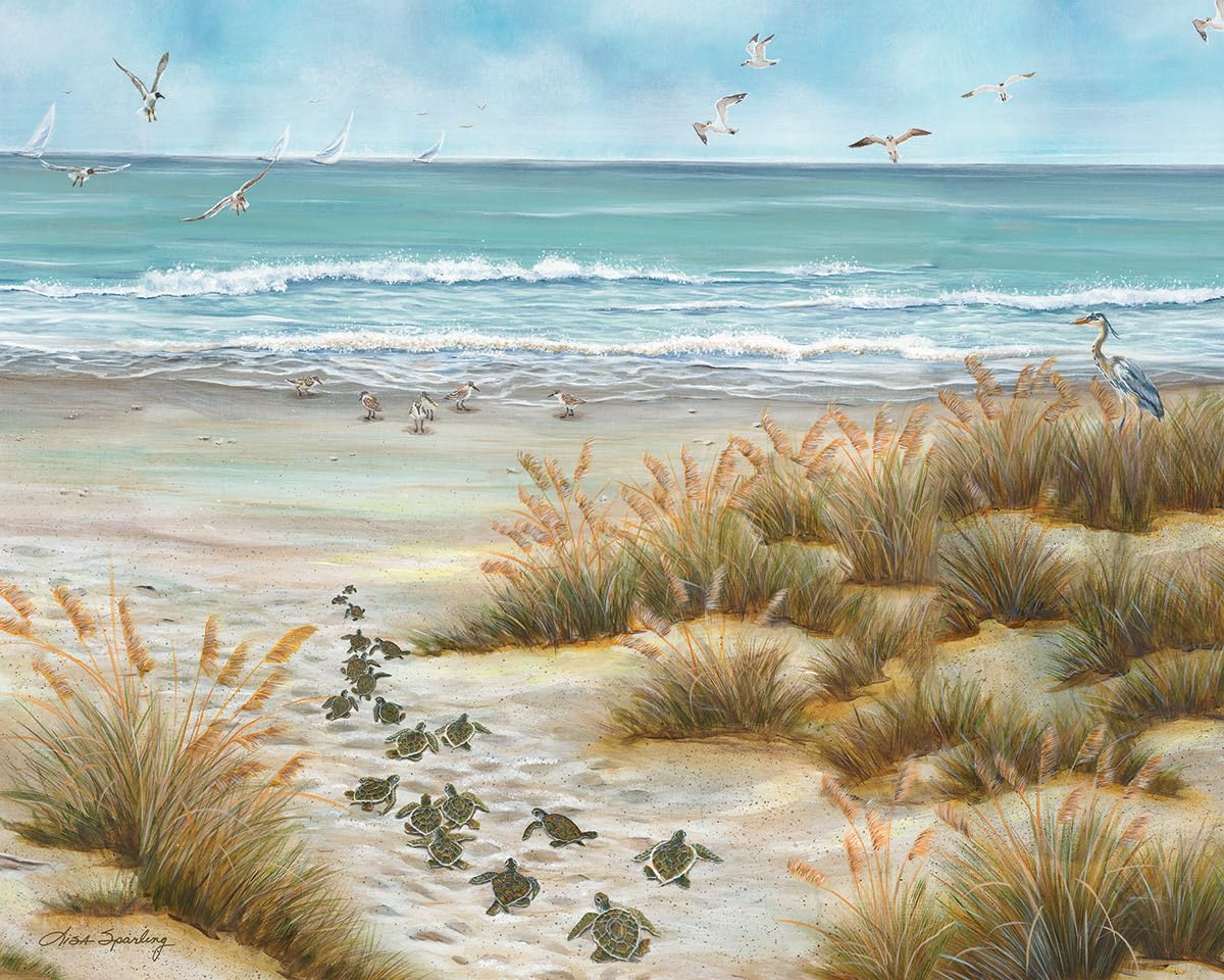 Heritage Puzzle Ocean Bound by Lisa Sparling 1000 Pieces