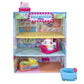 Squishville Squishmallows Mall-Two 2-Inch Mini Plush Characters,Themed Play Scene,4 Accessories (Shopping Bag/Cart,Cash Register,Arcade
