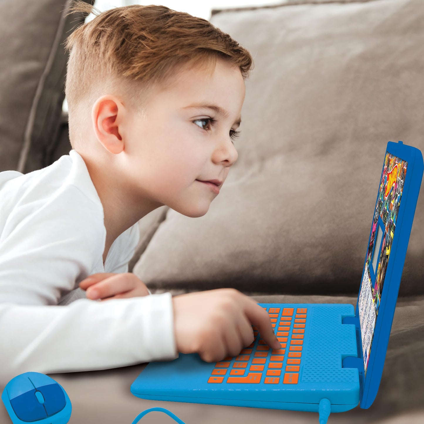 Lexibook, Hot Wheels Educational Laptop for Kids, JC598HWi2