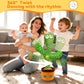 Hunfur Interactive Baby Toys Dancing Talking Cactus Toy,Funny Gift for Infant, Singing Record Repeat What You Say Light Up Toy for Toddler Boy Girl