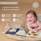 Taf Toys Newborn Soothing Book Baby Sound Books with Animal & Nature Sounds - Musical Toys for Toddlers 1-3 - Sensory & Calming for Tummy Time, pram