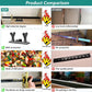 HIGH GODO Demon Anime Sword Building Set, 40in Tokitou Muichirou Sword Set with Scabbard and Stand, Cosplay Anime Katana Sword Building Blocks