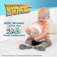 Back to The Future Doc Brown Cuteeze Stuffed Plush Toy - 12 Inch Extra Soft Plushie - Crinkle Sound in Ears - Beans in The Body for Comforting Feel