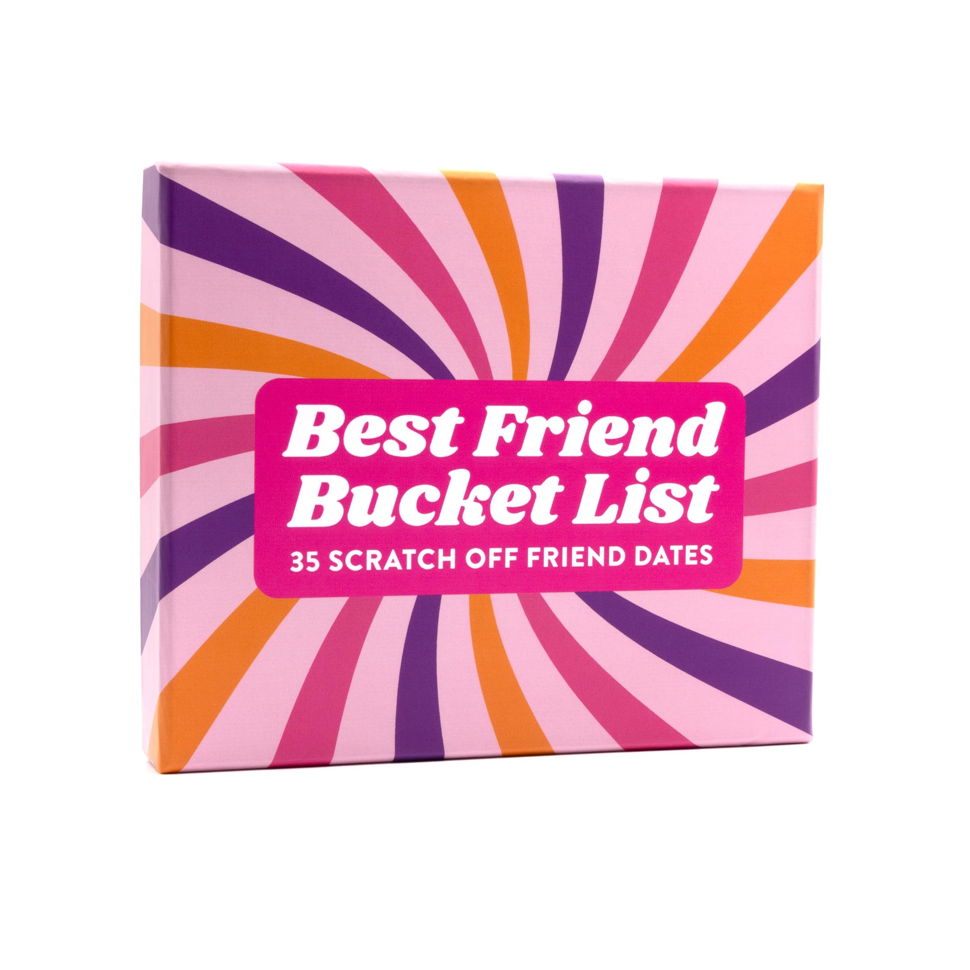 Happy Duo Best Friend Bucket List 35 Scratch Off Cards for Friends - Fun Adventure Date Ideas for Women, Besties & BFFs - Friendship Gift