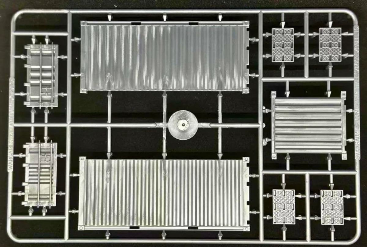 Wargames Atlantic - General Accoutrements: 20 Foot Shipping Containers