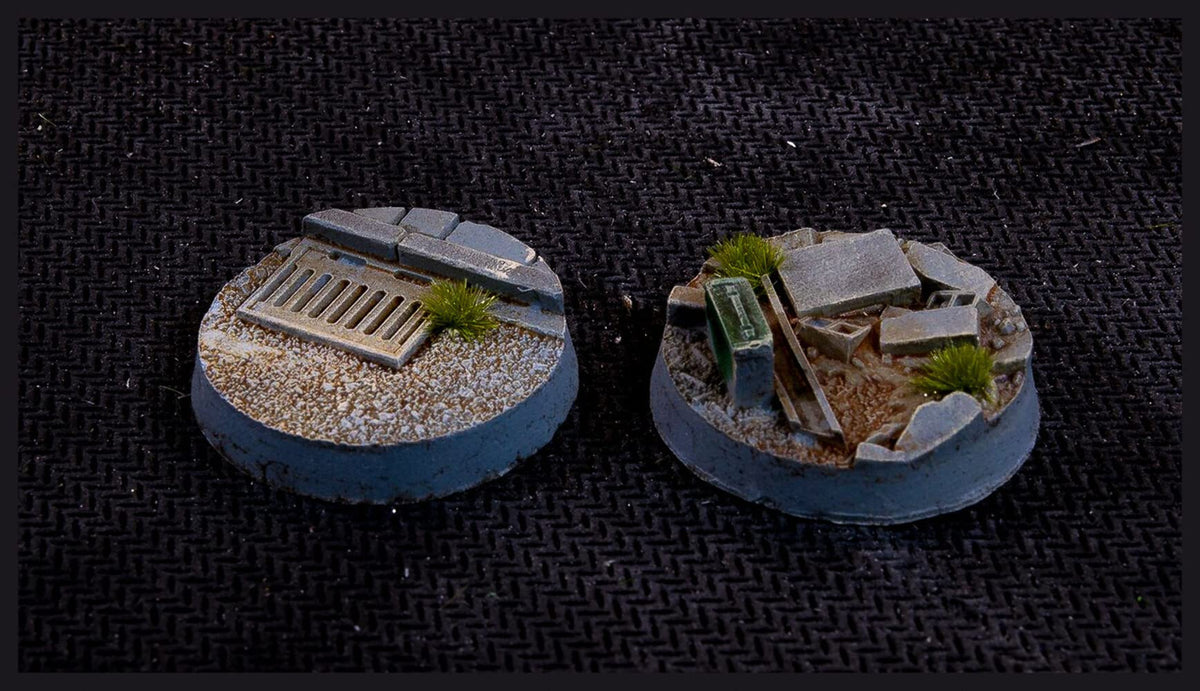 Bases - Urban Warfare, Round 25mm (x10)