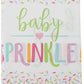 Amscan "Baby Sprinkle" Plastic Party Table Cover