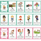 100 Parent-Child Daily Conversation Starters Cards with Picture